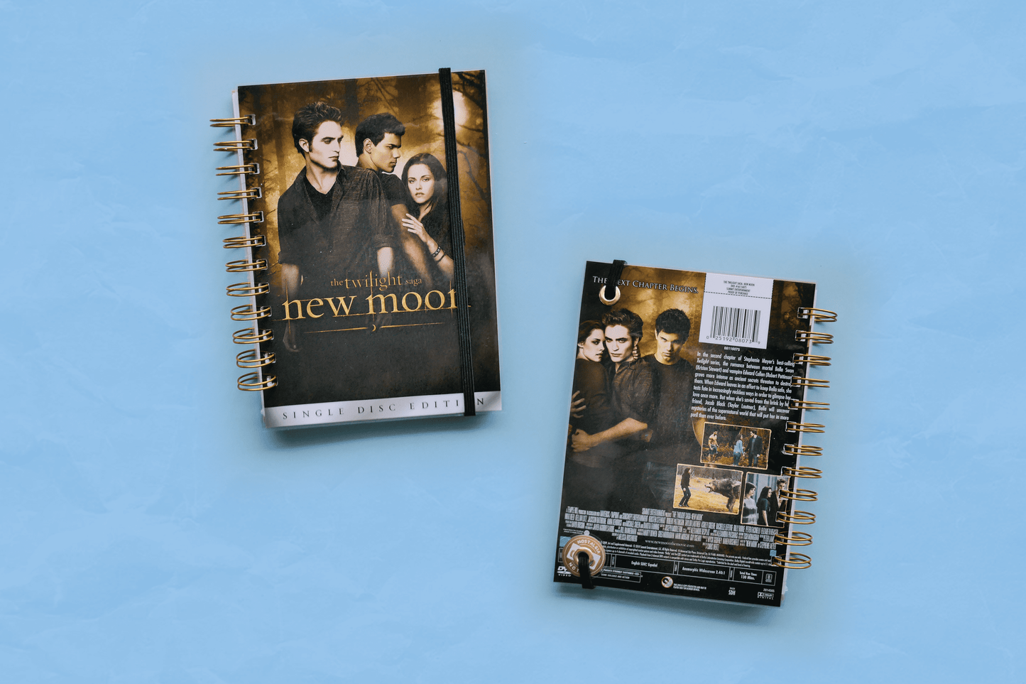 The Twilight Saga: New Moon Upcycled DVD Notebook