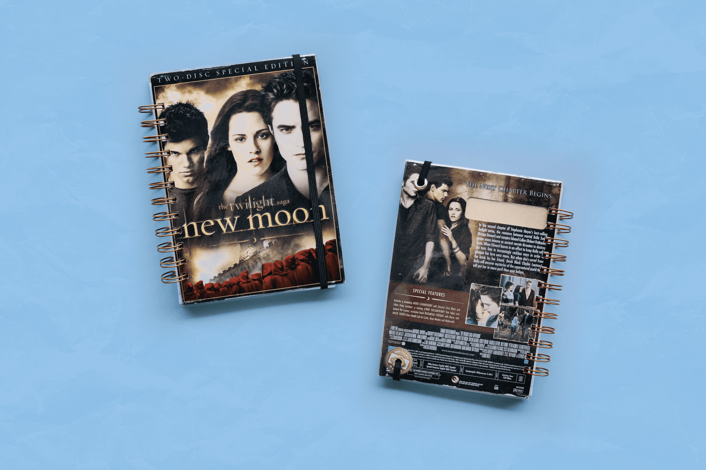 The Twilight Saga: New Moon Upcycled DVD Notebook