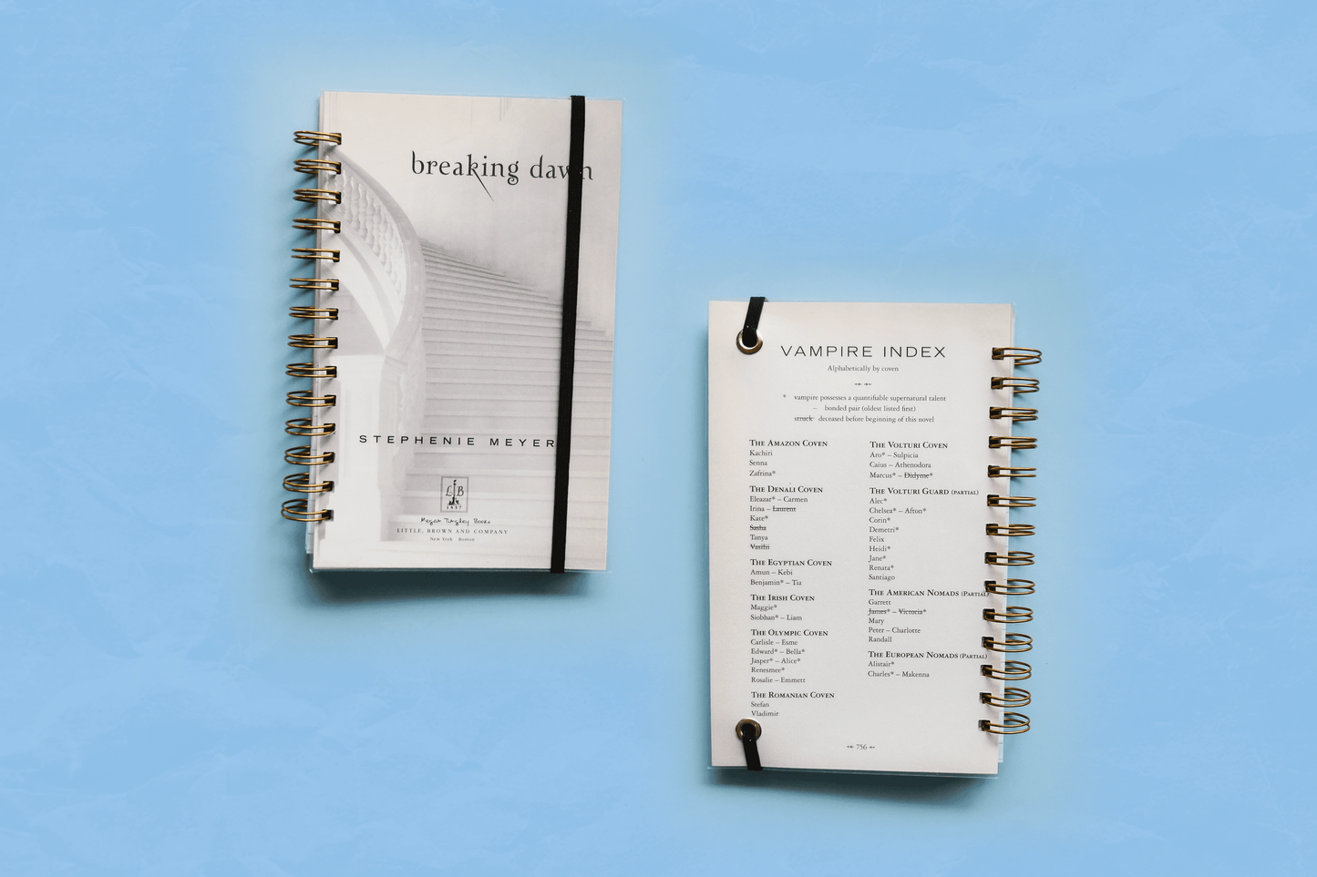 Breaking Dawn Upcycled Book Notebook