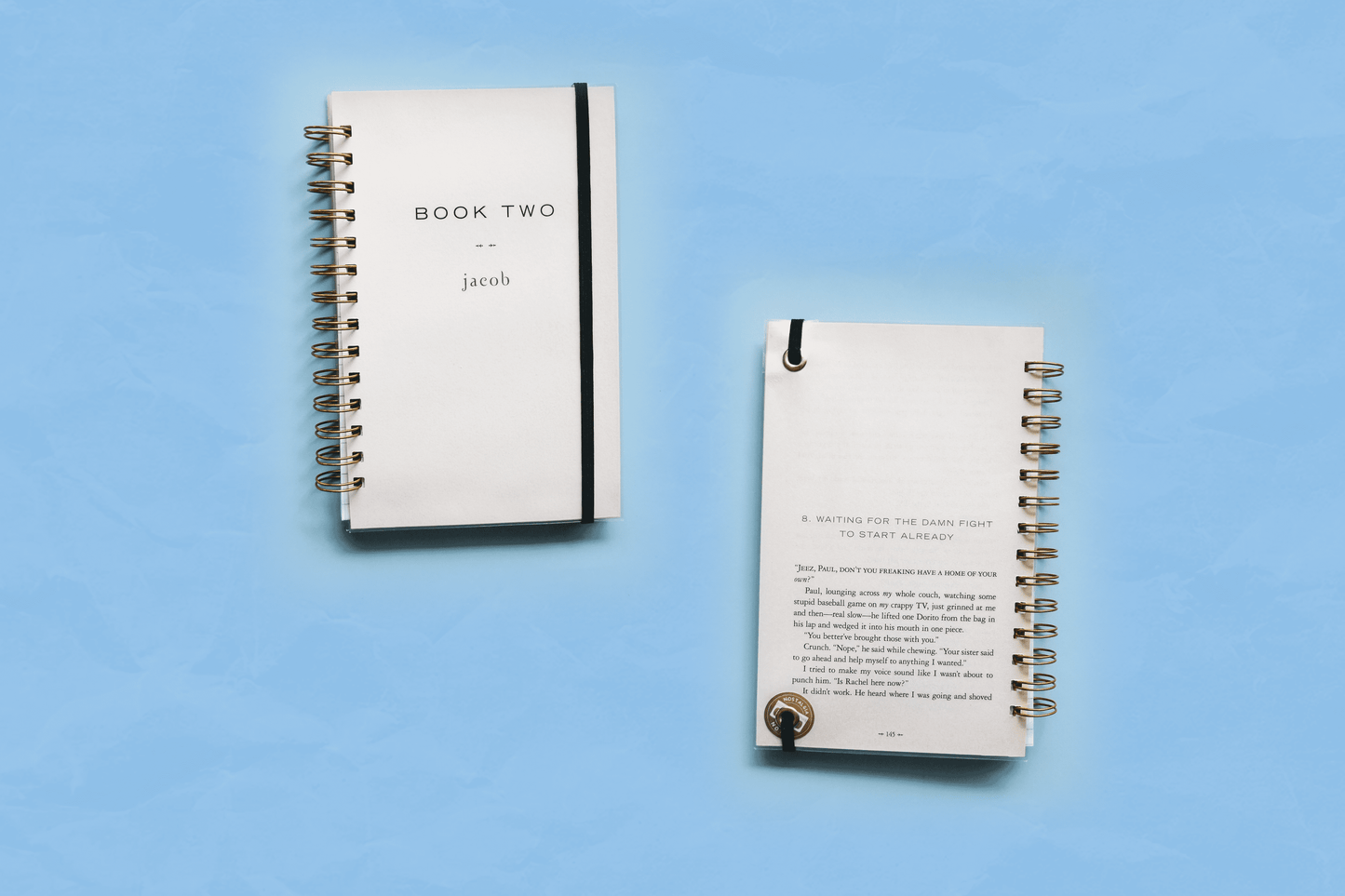 Breaking Dawn Book Two: Jacob Upcycled Book Notebook