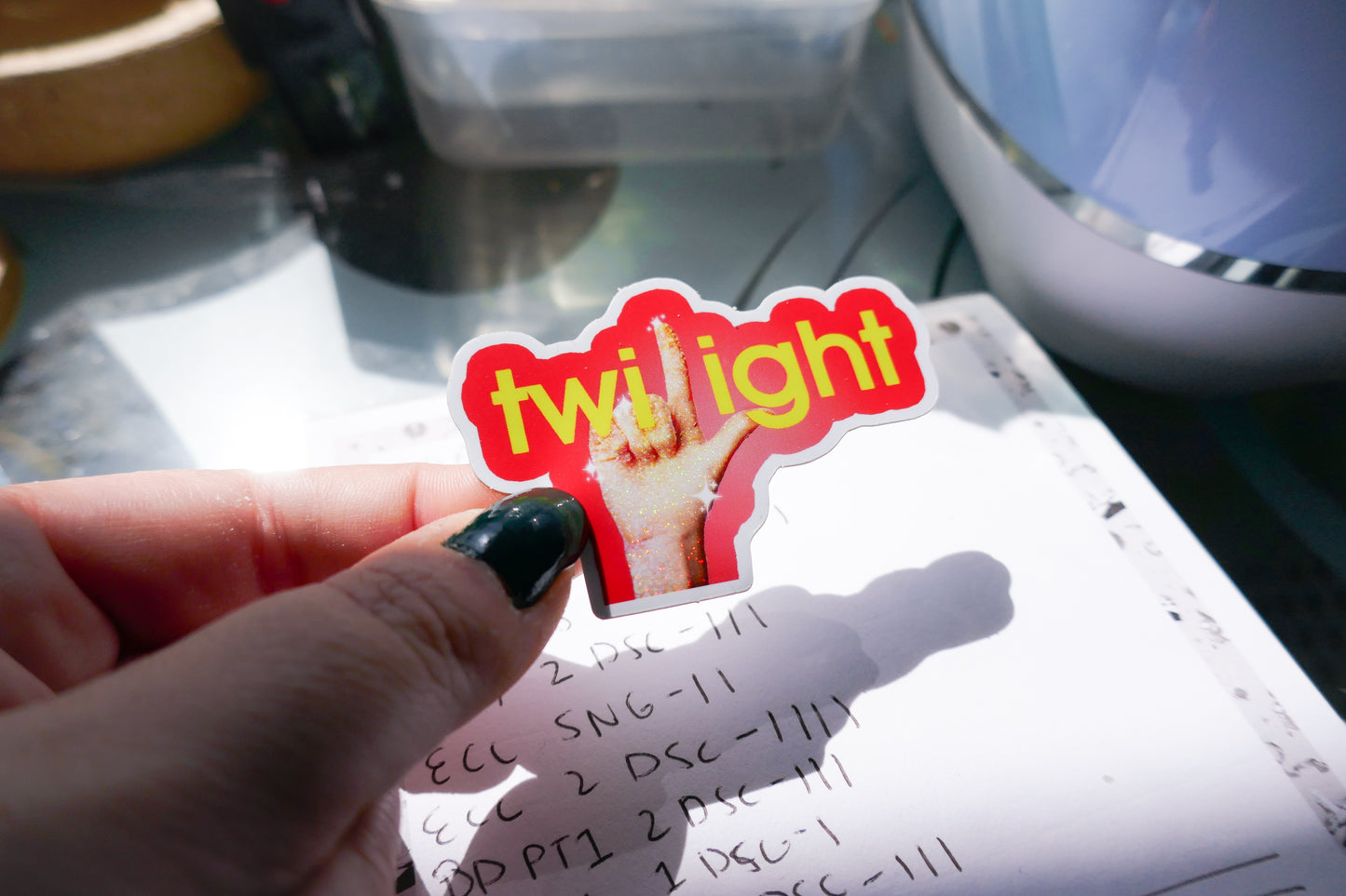 Twilight Inspired Glee Sticker