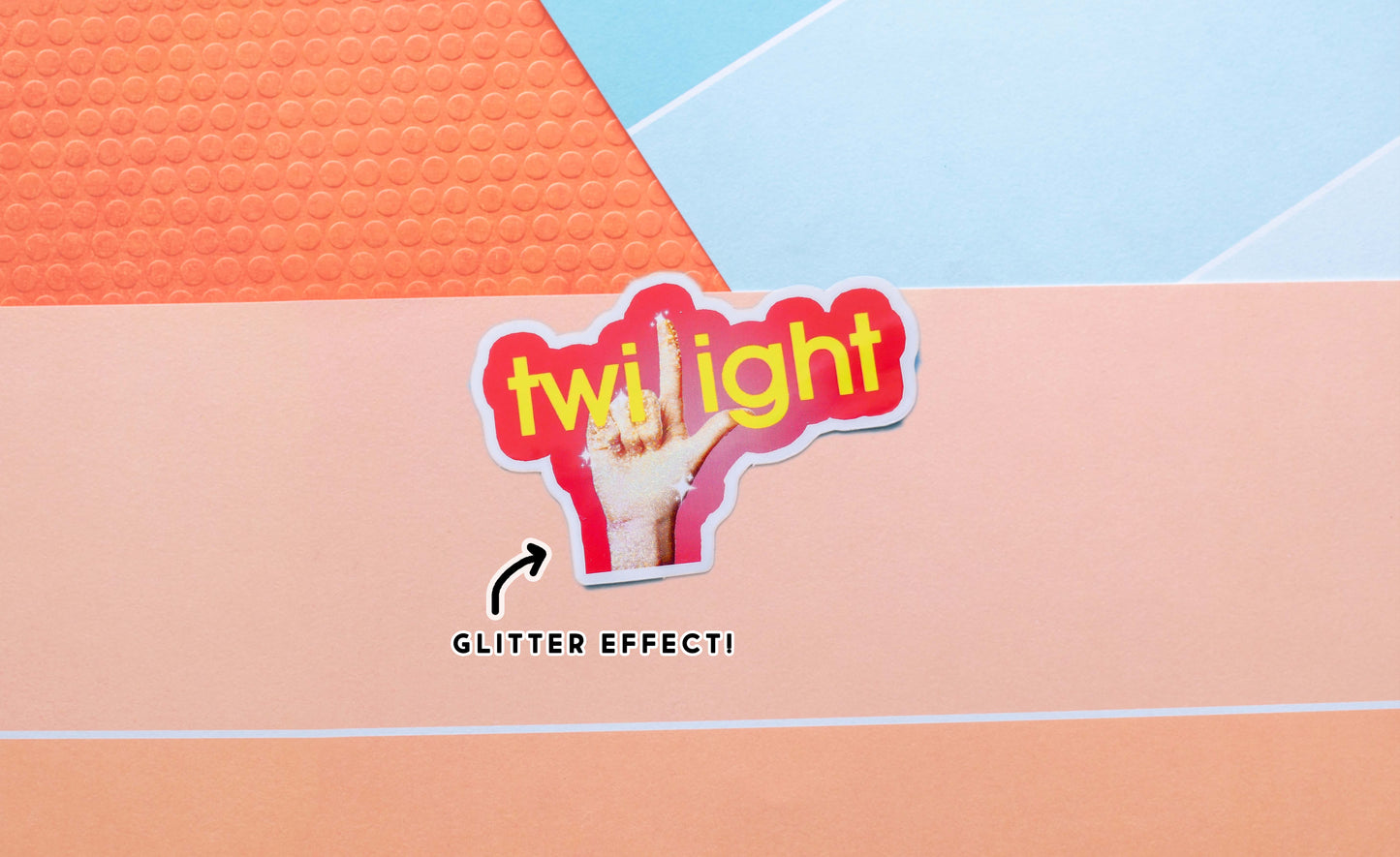 Twilight Inspired Glee Sticker
