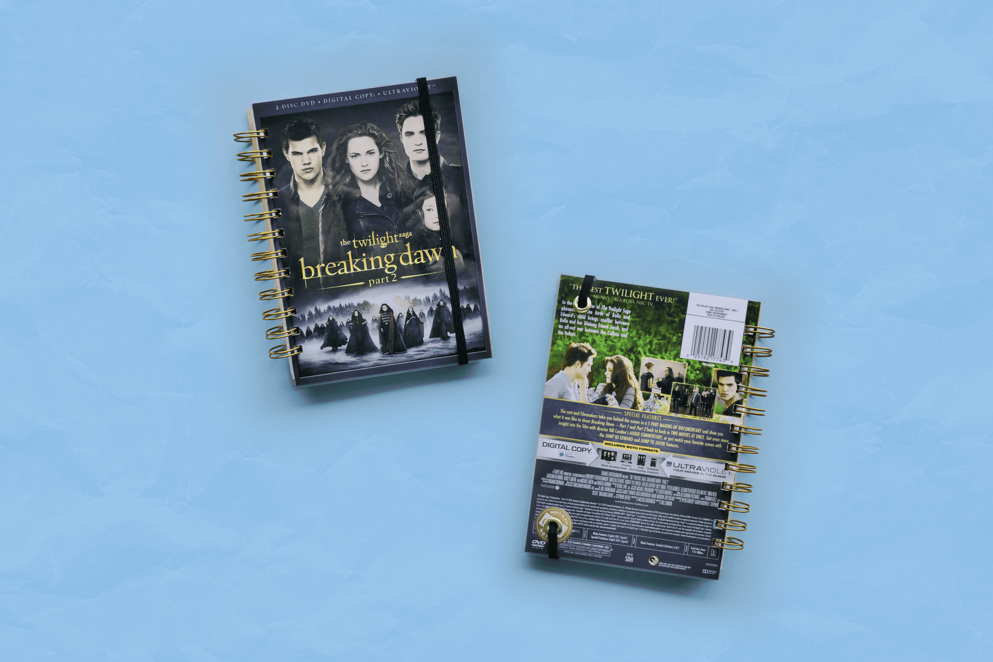 The Twilight Saga: Breaking Dawn Part 2 Upcycled DVD Notebook