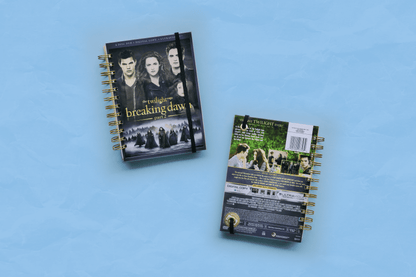 The Twilight Saga: Breaking Dawn Part 2 Upcycled DVD Notebook