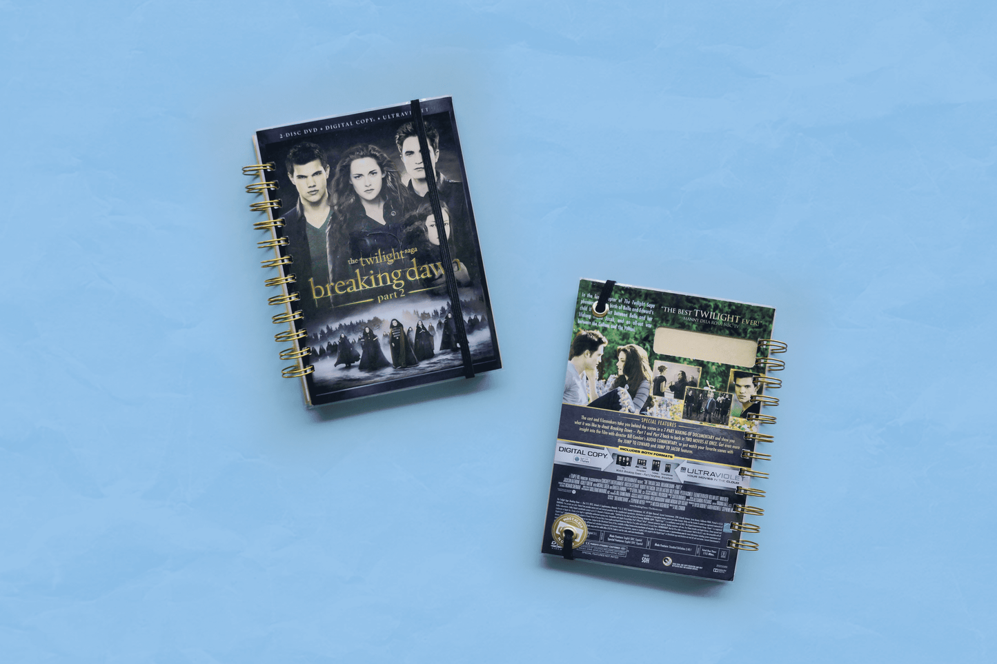 The Twilight Saga: Breaking Dawn Part 2 Upcycled DVD Notebook