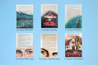 Twilight Inspired Book Page Prints - 5" x 7"