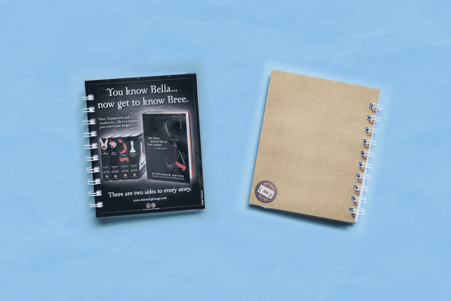 Bree Tanner Upcycled DVD Leaflet Notebook