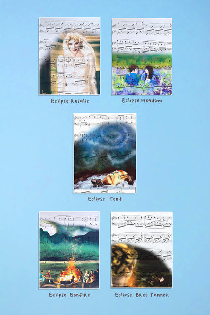 Twilight Inspired Clair de Lune Sheet Music Print 8x10 Wall Art