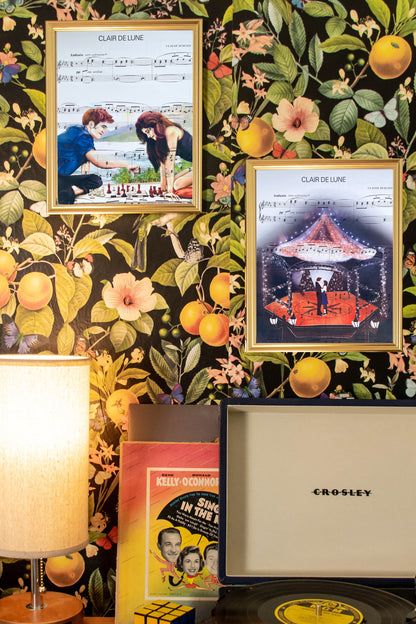 Twilight Inspired Clair de Lune Sheet Music Print 8x10 Wall Art