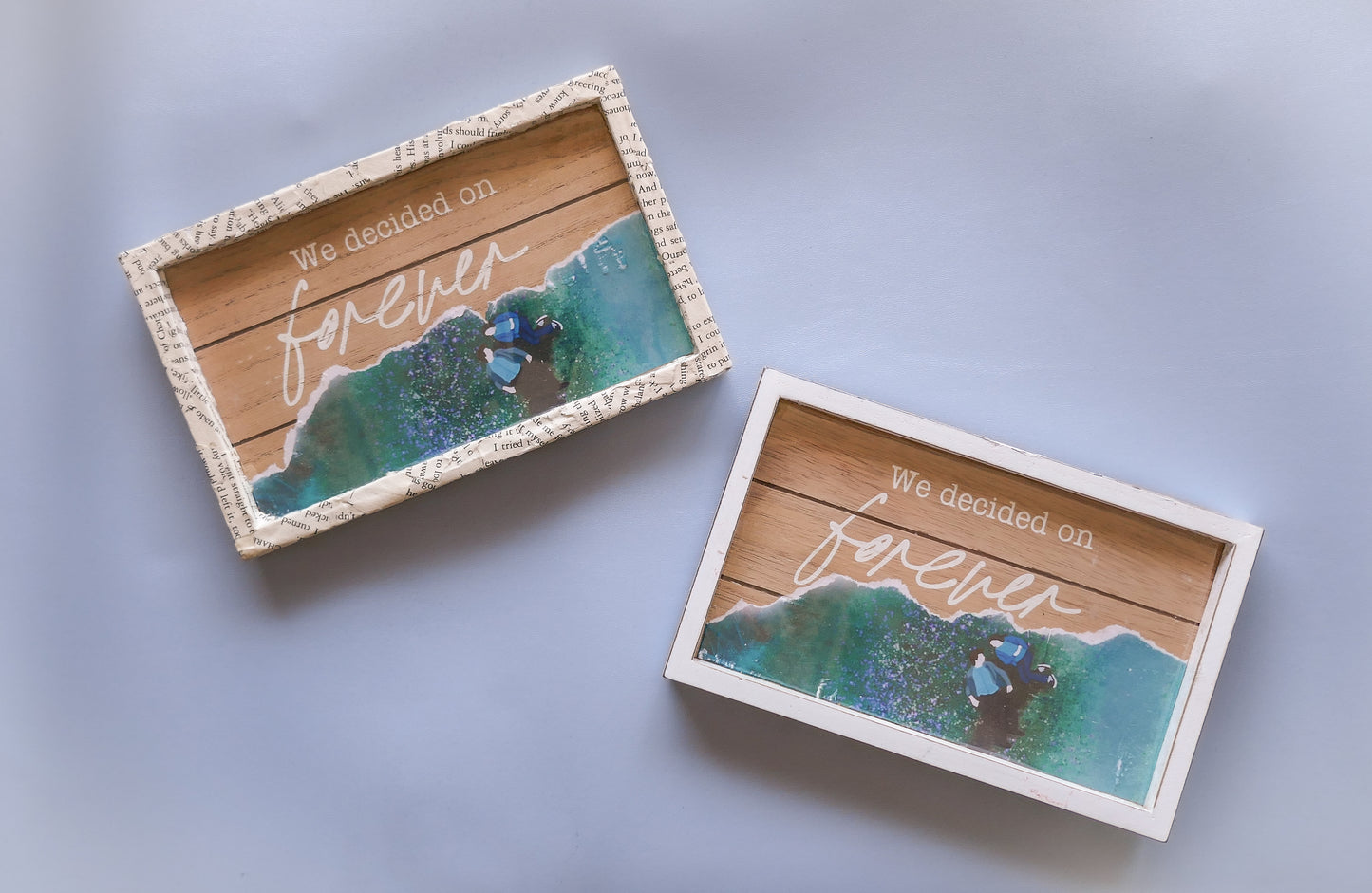 Twilight Inspired Home Decor - Wooden Forever Frame, B Grade