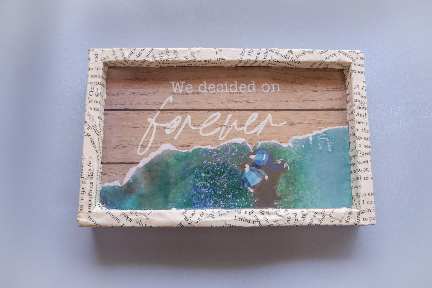 Twilight Inspired Home Decor - Wooden Forever Frame, B Grade