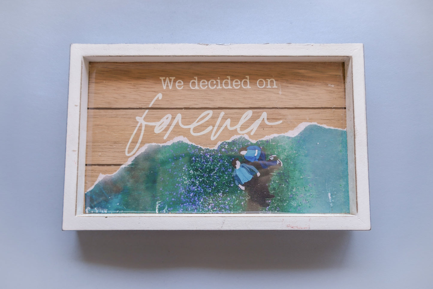 Twilight Inspired Home Decor - Wooden Forever Frame, B Grade