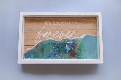 Twilight Inspired Home Decor - Wooden Forever Frame, B Grade