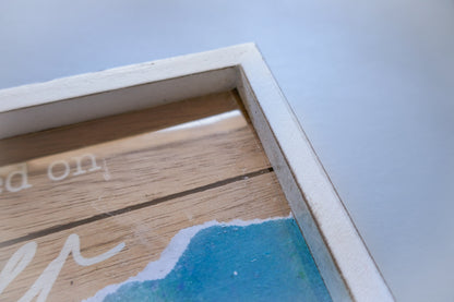 Twilight Inspired Home Decor - Wooden Forever Frame, B Grade