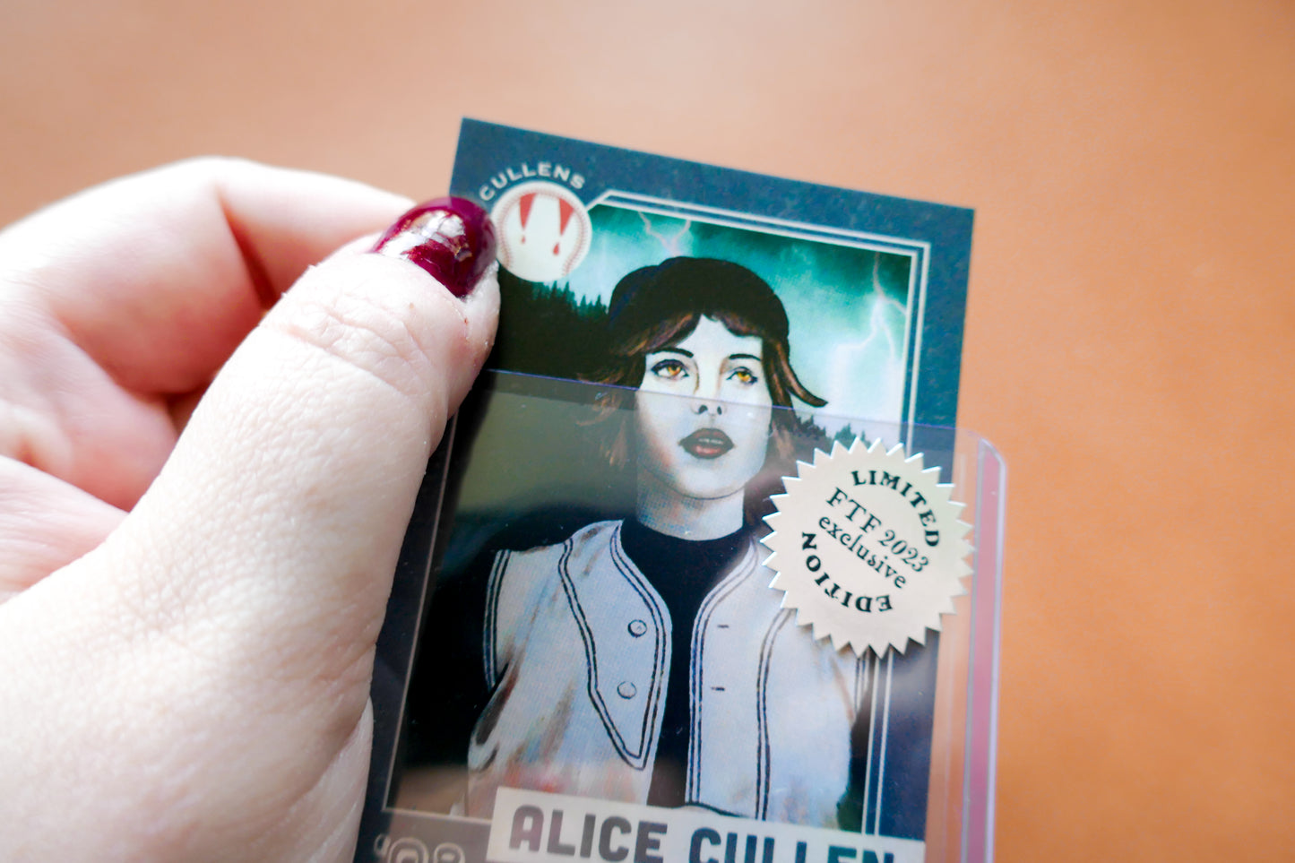 Twilight Inspired Baseball Cards