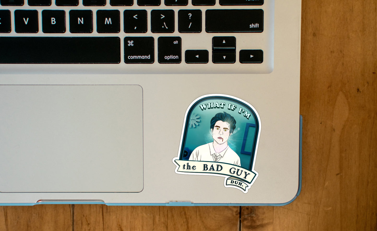 Twilight Inspired Bad Guy Sticker