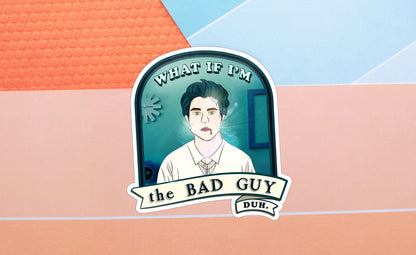 Twilight Inspired Bad Guy Sticker