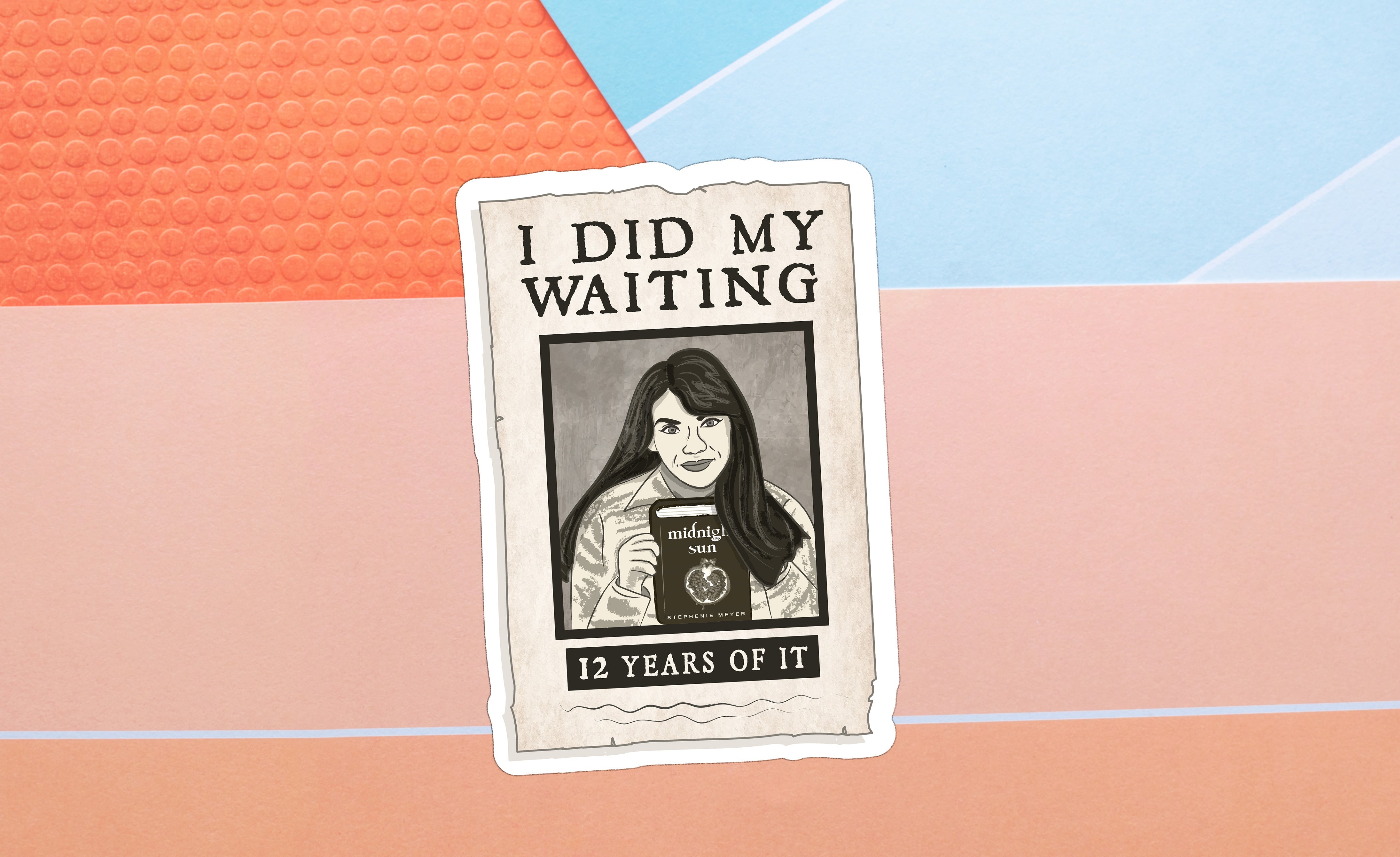 Twilight Inspired Waiting Sticker – Nostalgia Noted