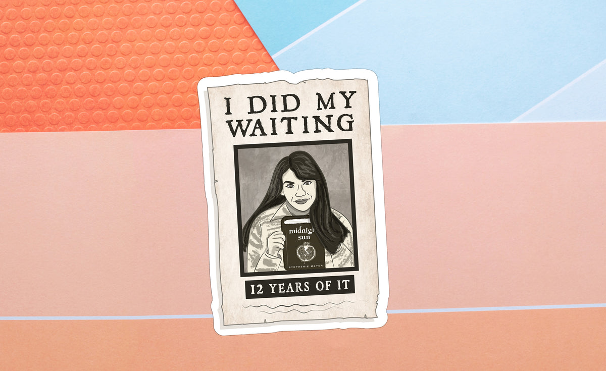Sticker Line Waiting Twilight Inspired Waiting Sticker – Nostalgia Noted